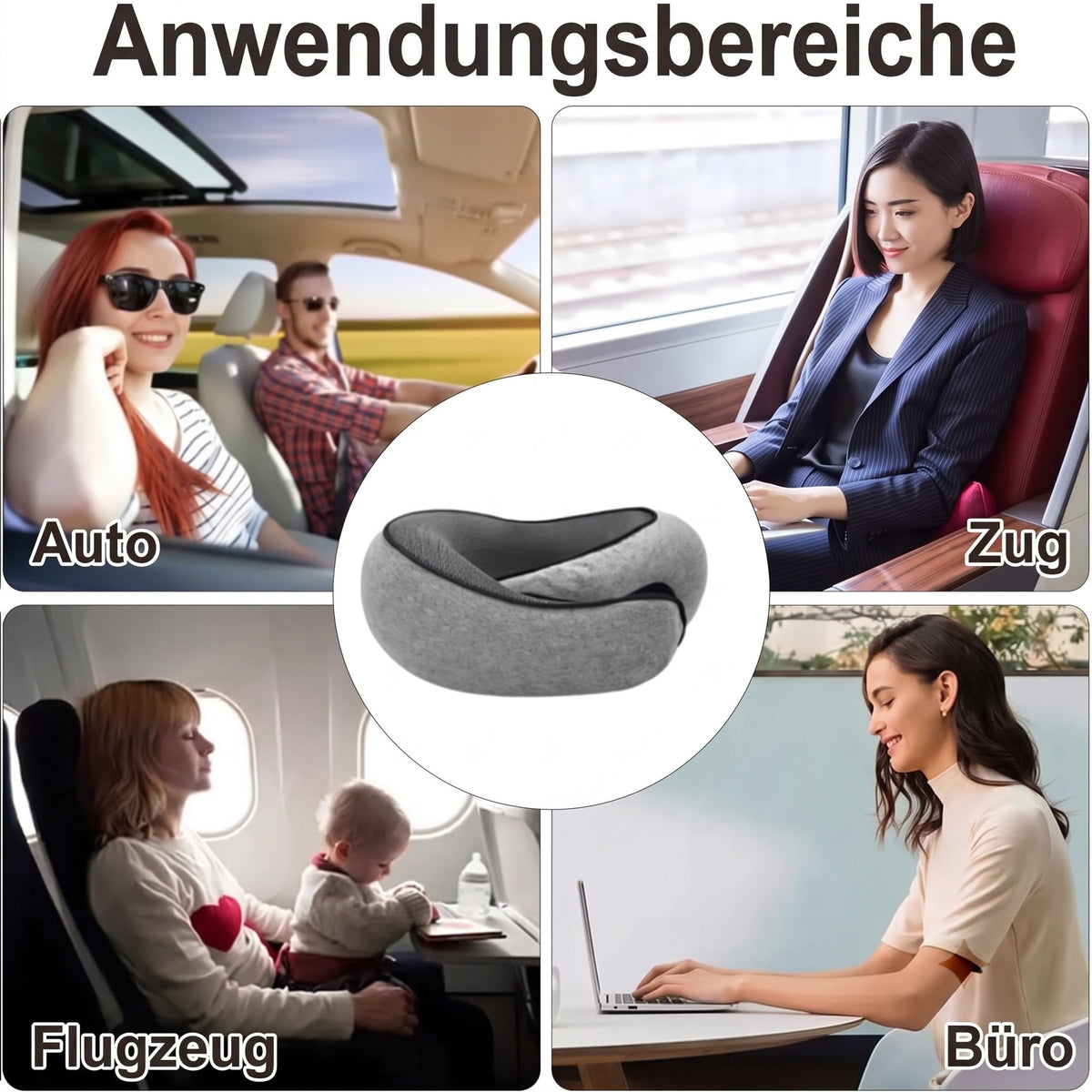 NapyNeck Nackenkissen Flugzeug