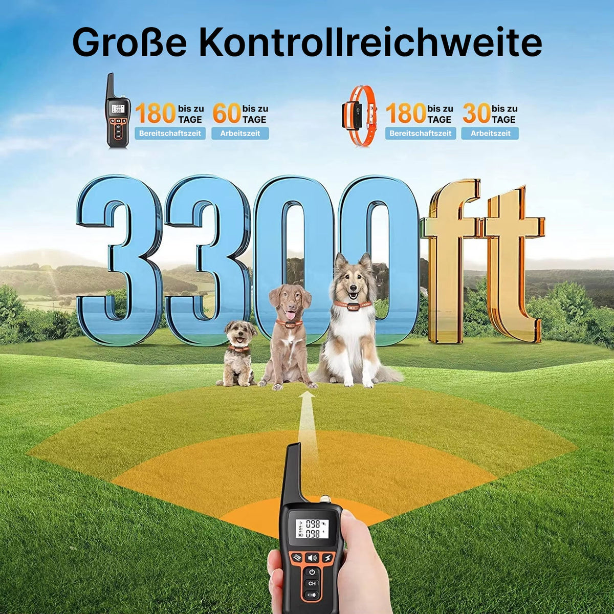 Pawtopie Elektrohalsband Für Hunde