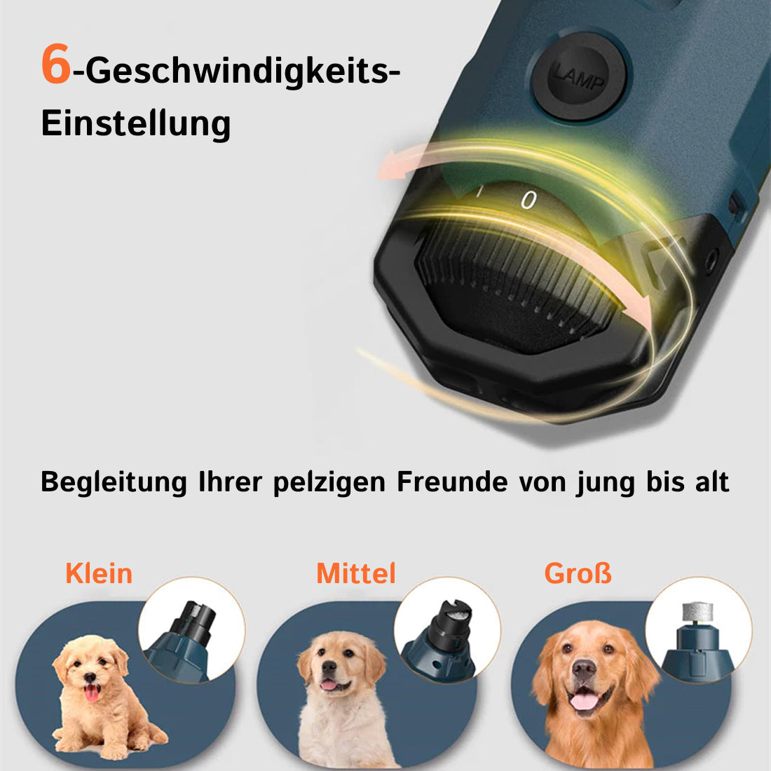 PawyZie Krallenschleifer Für Hunde