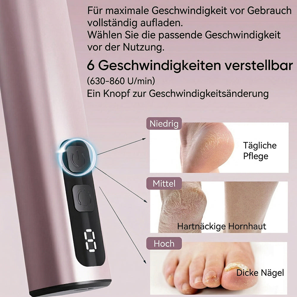 PediLuxid Elektrische Hornhautentferner
