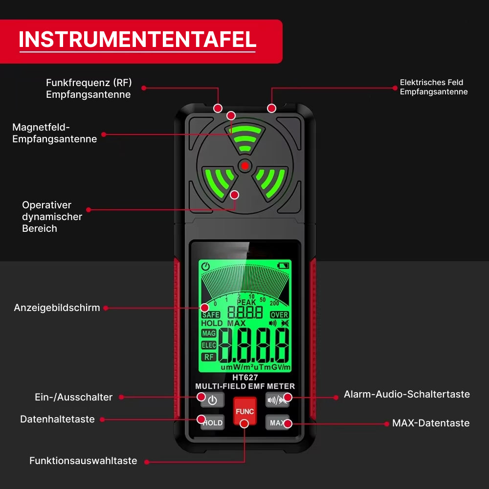 Poltrxi EMF-Messgerät
