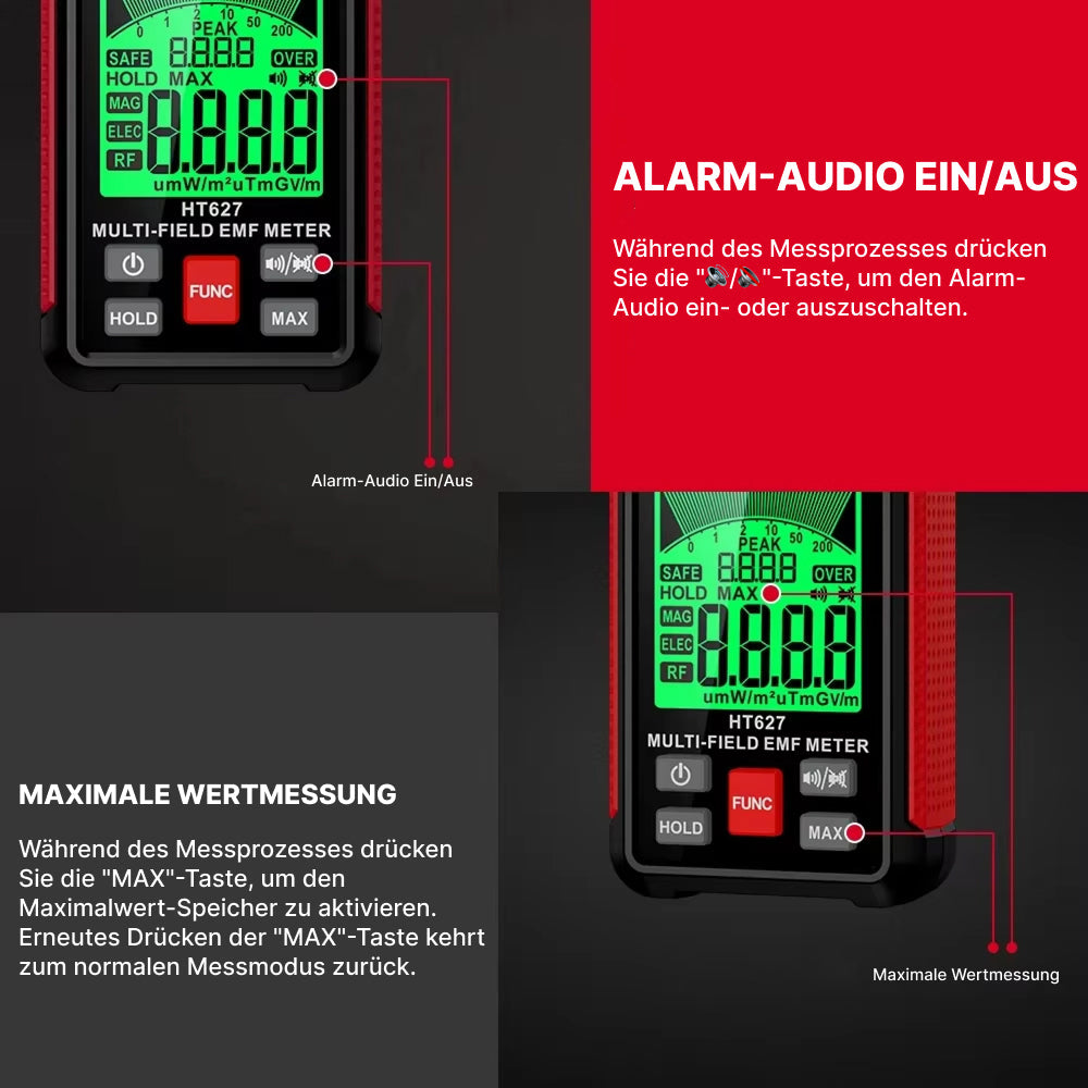 Poltrxi EMF-Messgerät