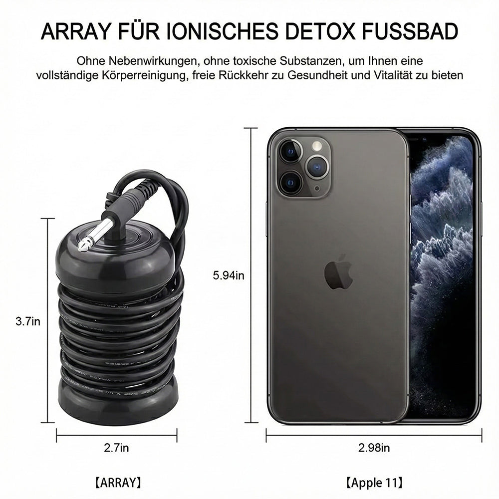 PureSolek Elektrolyse Fußbad
