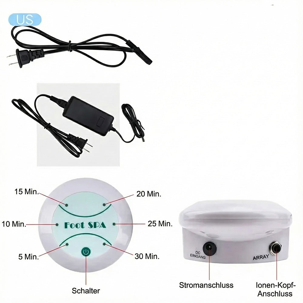 PureSolek Elektrolyse Fußbad
