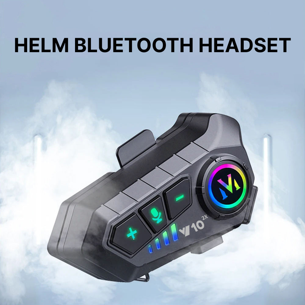 RiderZest V2 Motorrad Headset 2 Personen
