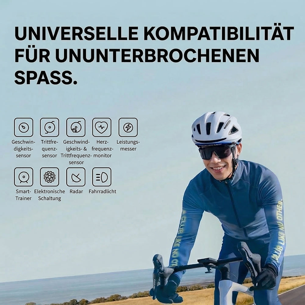 RidezSync Fahrrad Tachometer GPS
