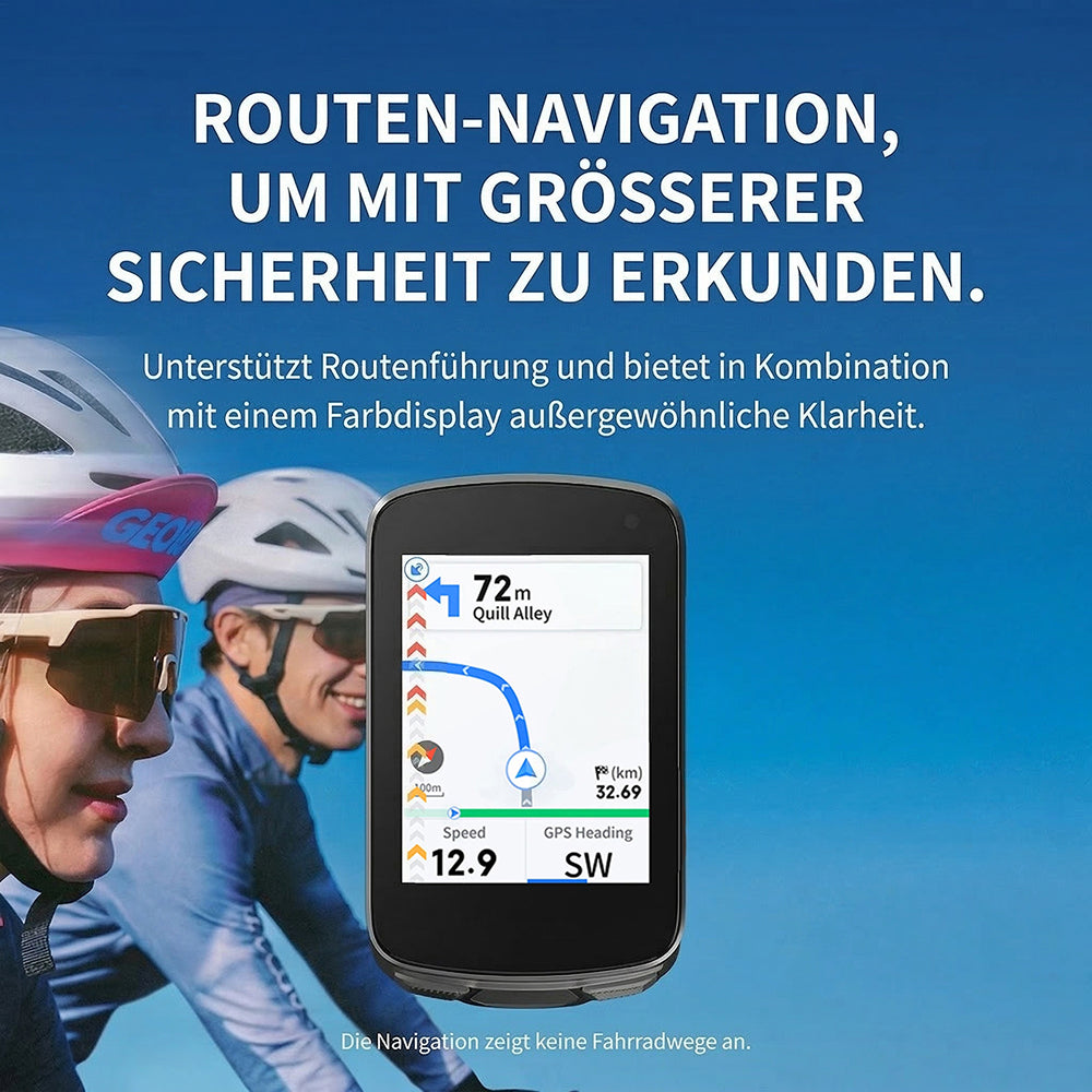 RidezSync Fahrrad Tachometer GPS