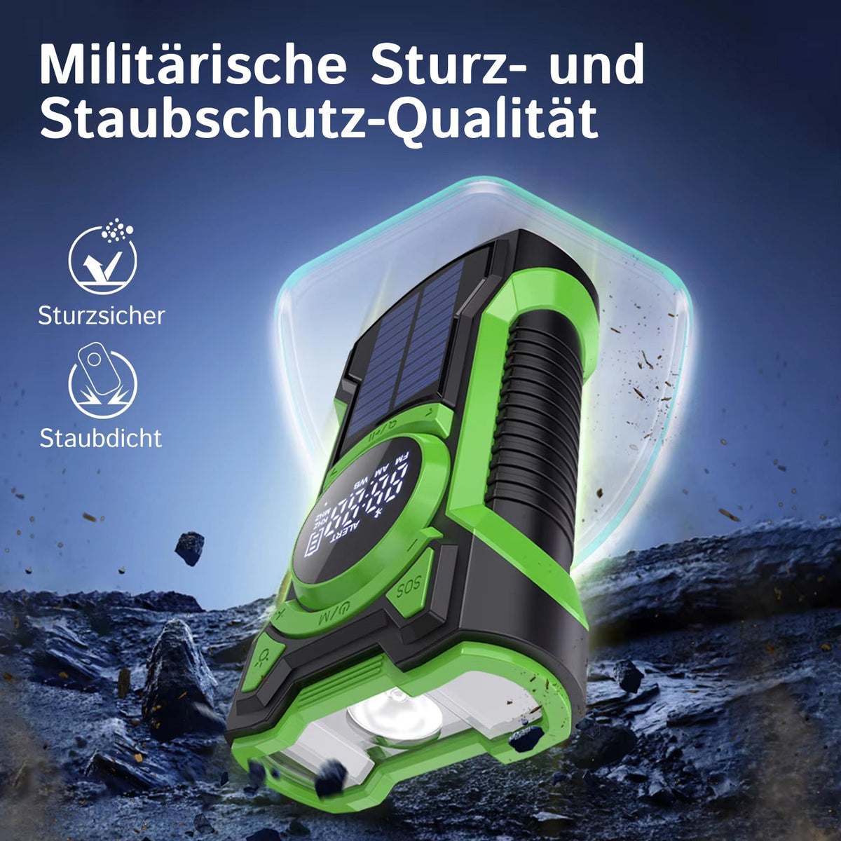 SirexPing Notfallradio Mit Kurbel
