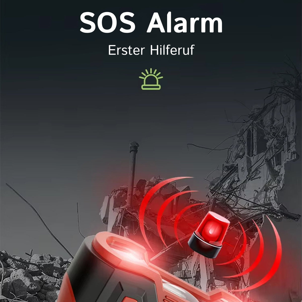 SirexPing Notfallradio Mit Kurbel