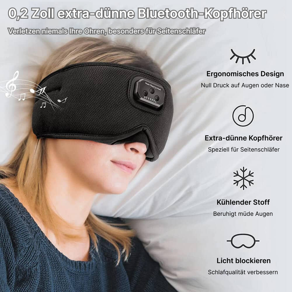 SnooZony Schlafbrille Mit Kopfhörer