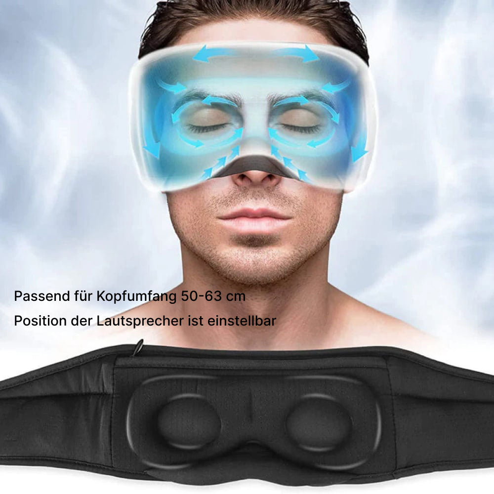 SnooZony Schlafbrille Mit Kopfhörer