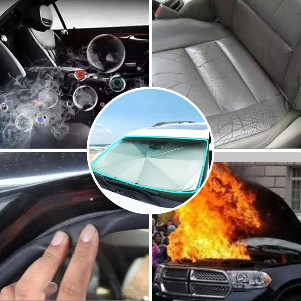 SolaWispi Sonnenschutz Auto Frontscheibe