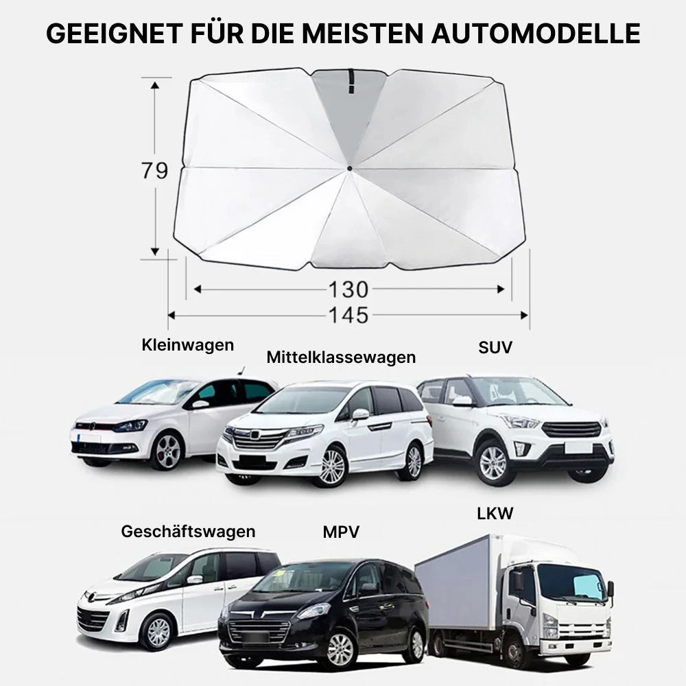 SolaWispi Sonnenschutz Auto Frontscheibe