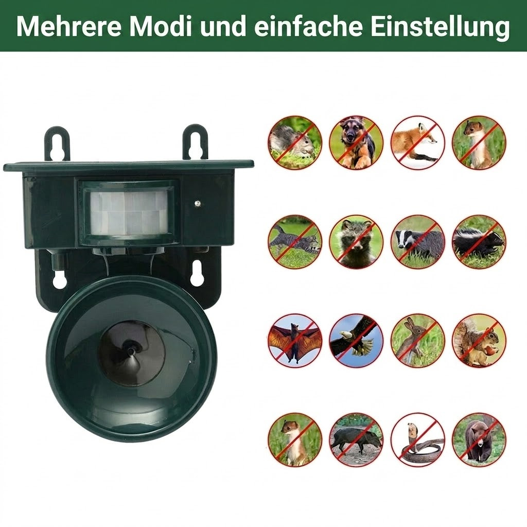 SonicSafy Vogelabwehr Ultraschall