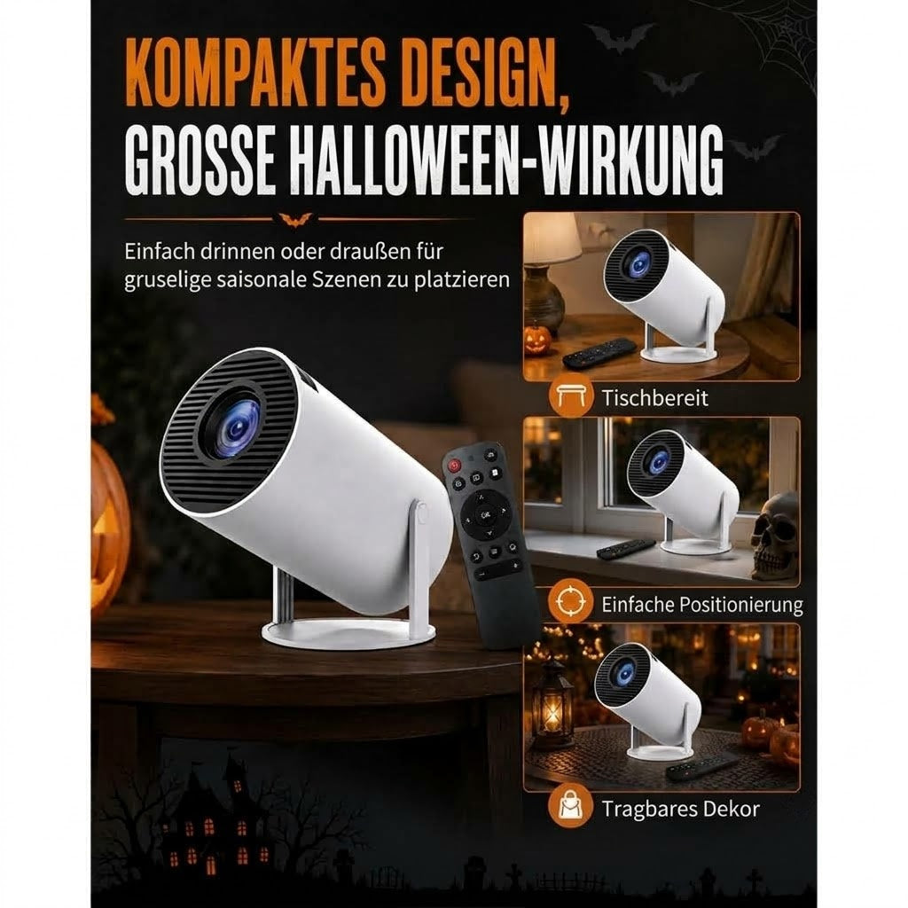 SpookPixy Halloween Projektor Fenster