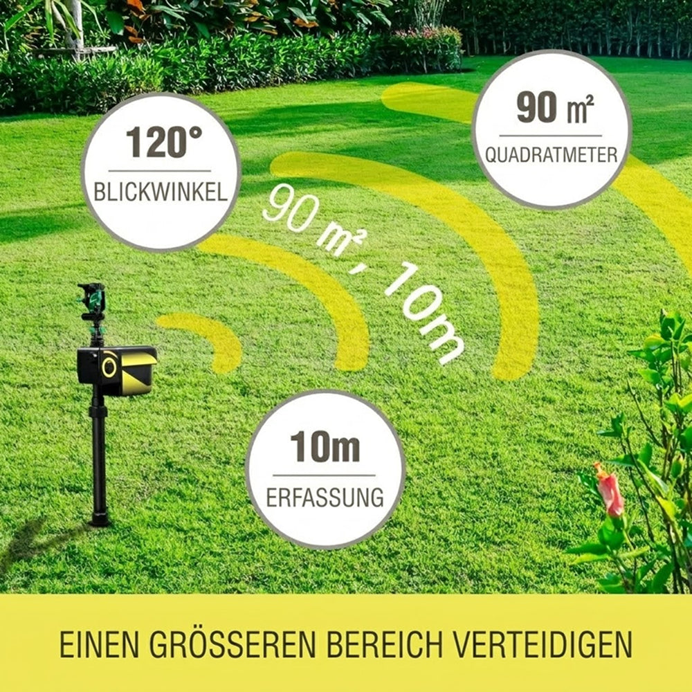Sprixcle Wasserstrahl Tiervertreiber