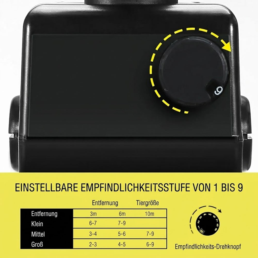 Sprixcle Wasserstrahl Tiervertreiber