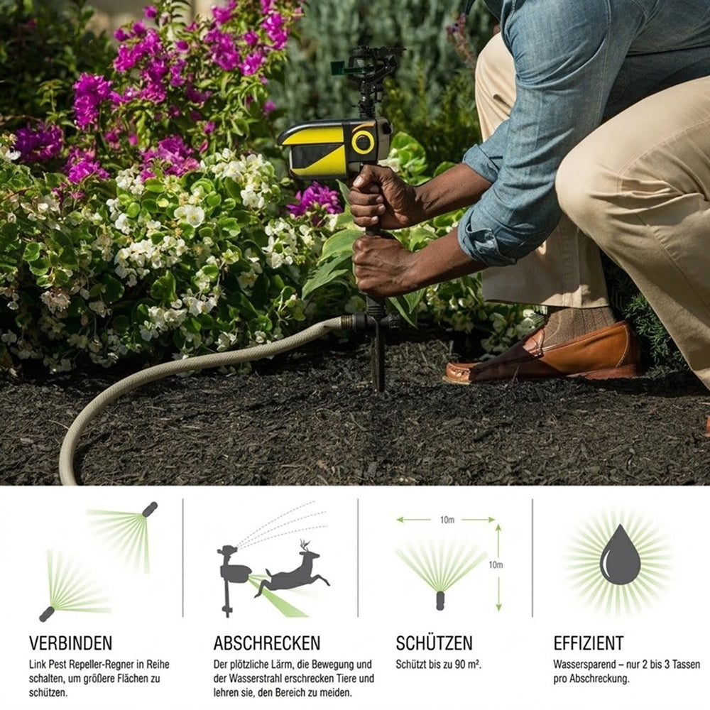 Sprixcle Wasserstrahl Tiervertreiber