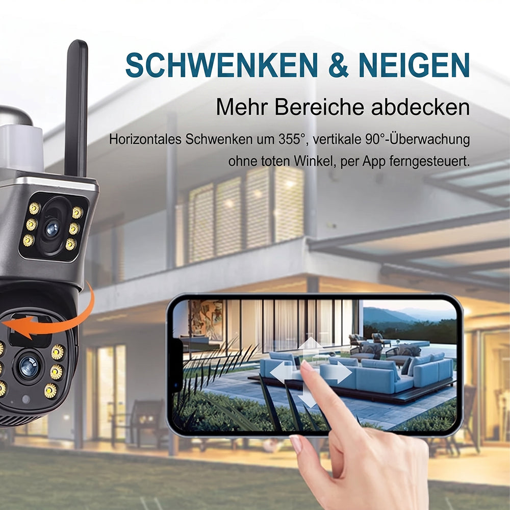SuniXpert V2 Solar-Kamera für Außen