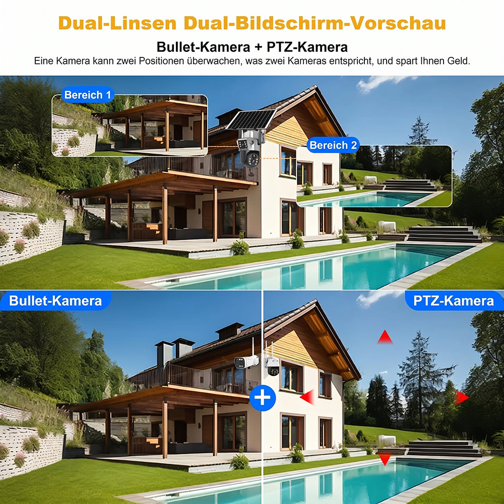 SuniXpert V2 Solar-Kamera für Außen