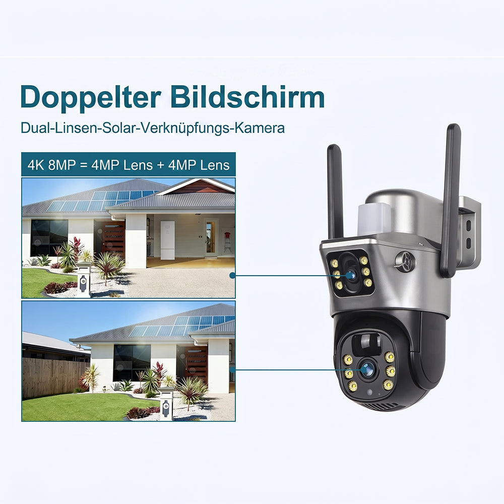 SuniXpert V2 Solar-Kamera für Außen