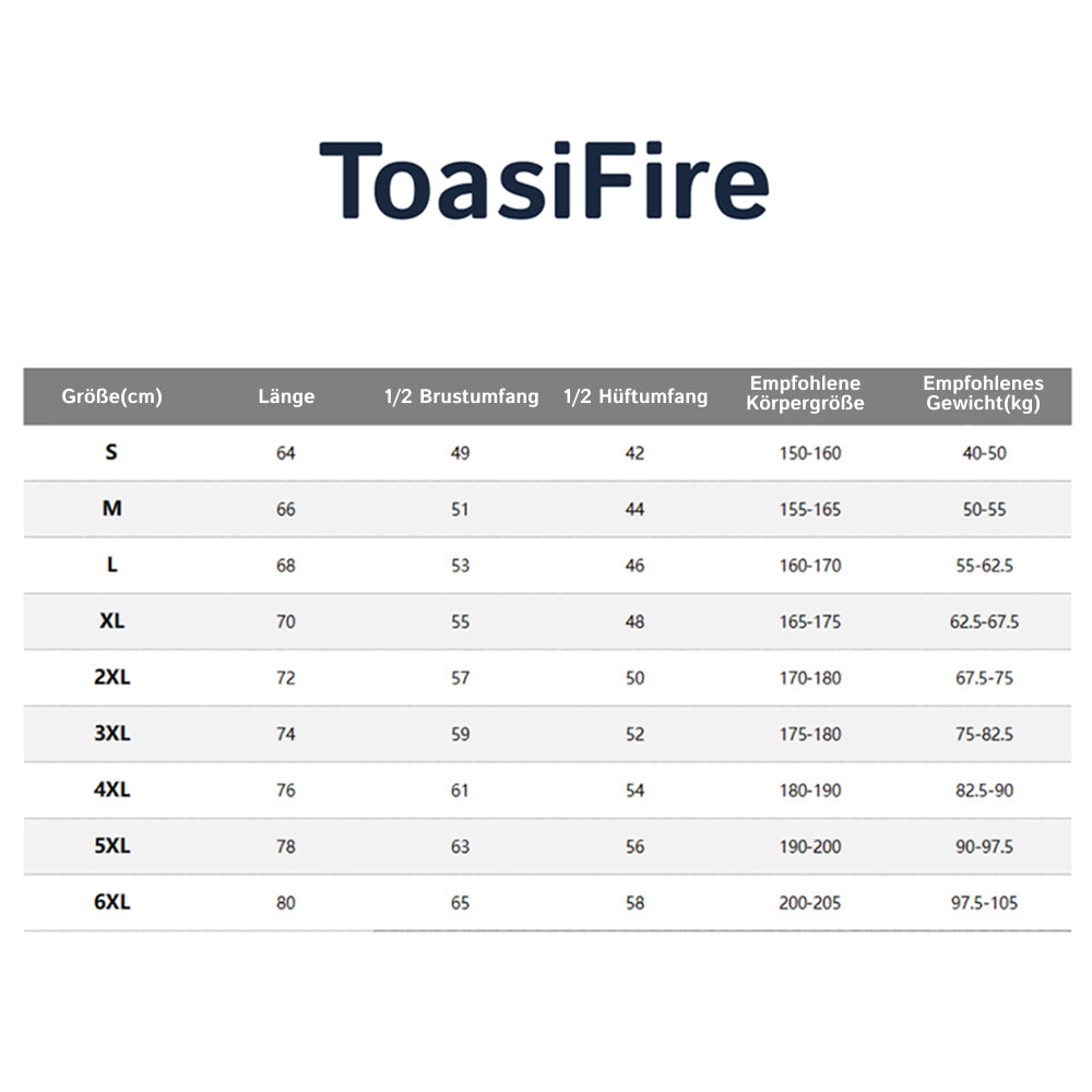 ToasiFire Heizweste Herren