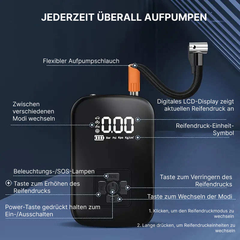 TubimAir Fahrradpumpe