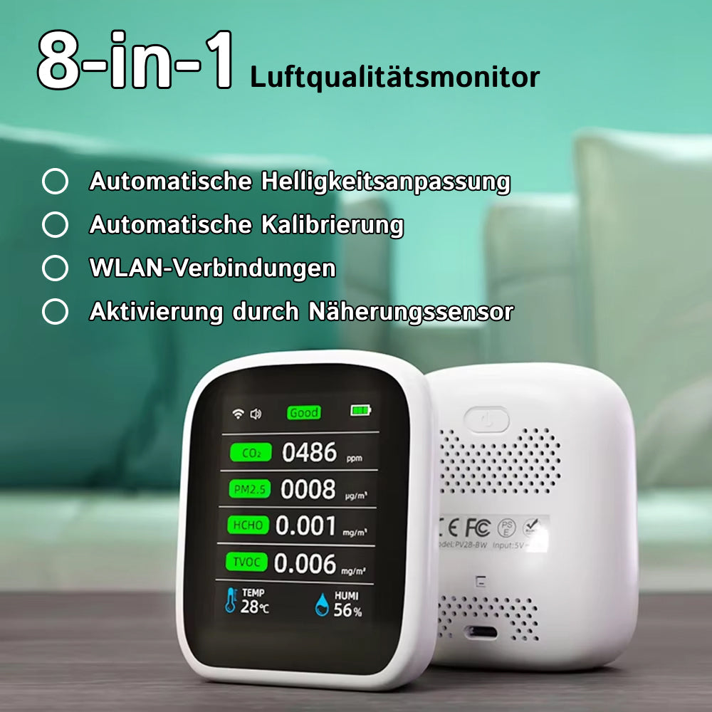 VeniAirs Luftqualitätsmonitor