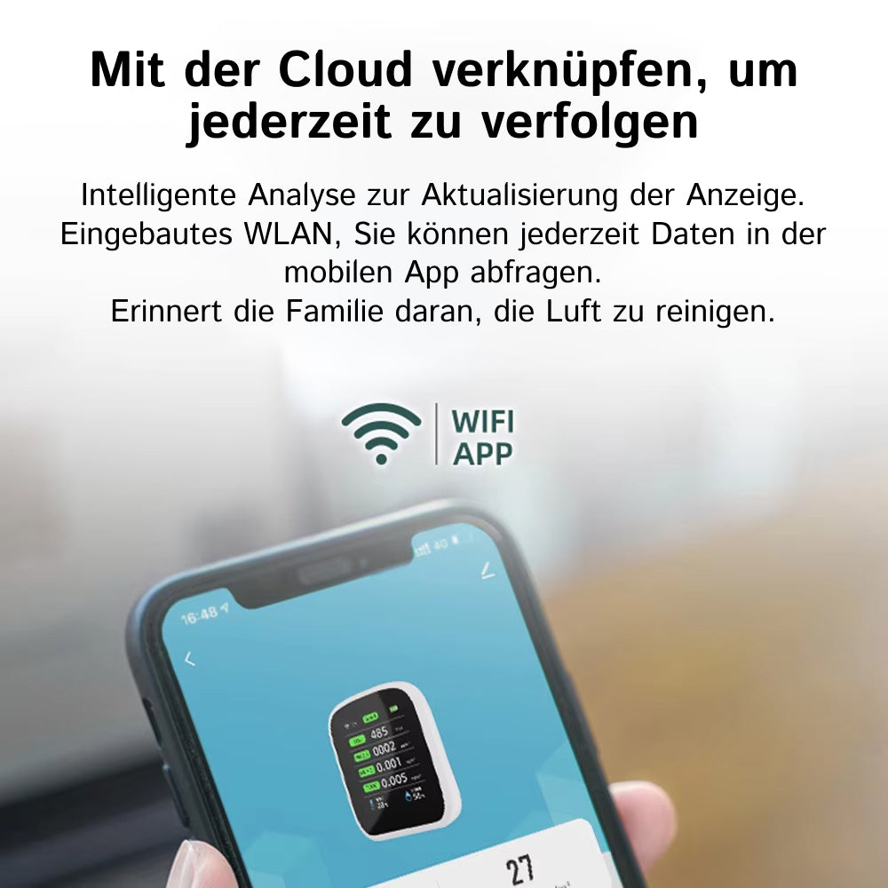 VeniAirs Luftqualitätsmonitor
