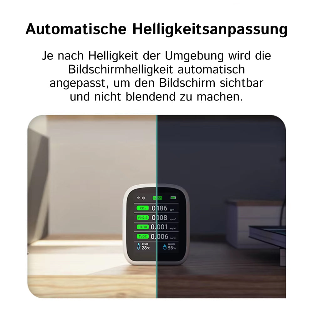 VeniAirs Luftqualitätsmonitor