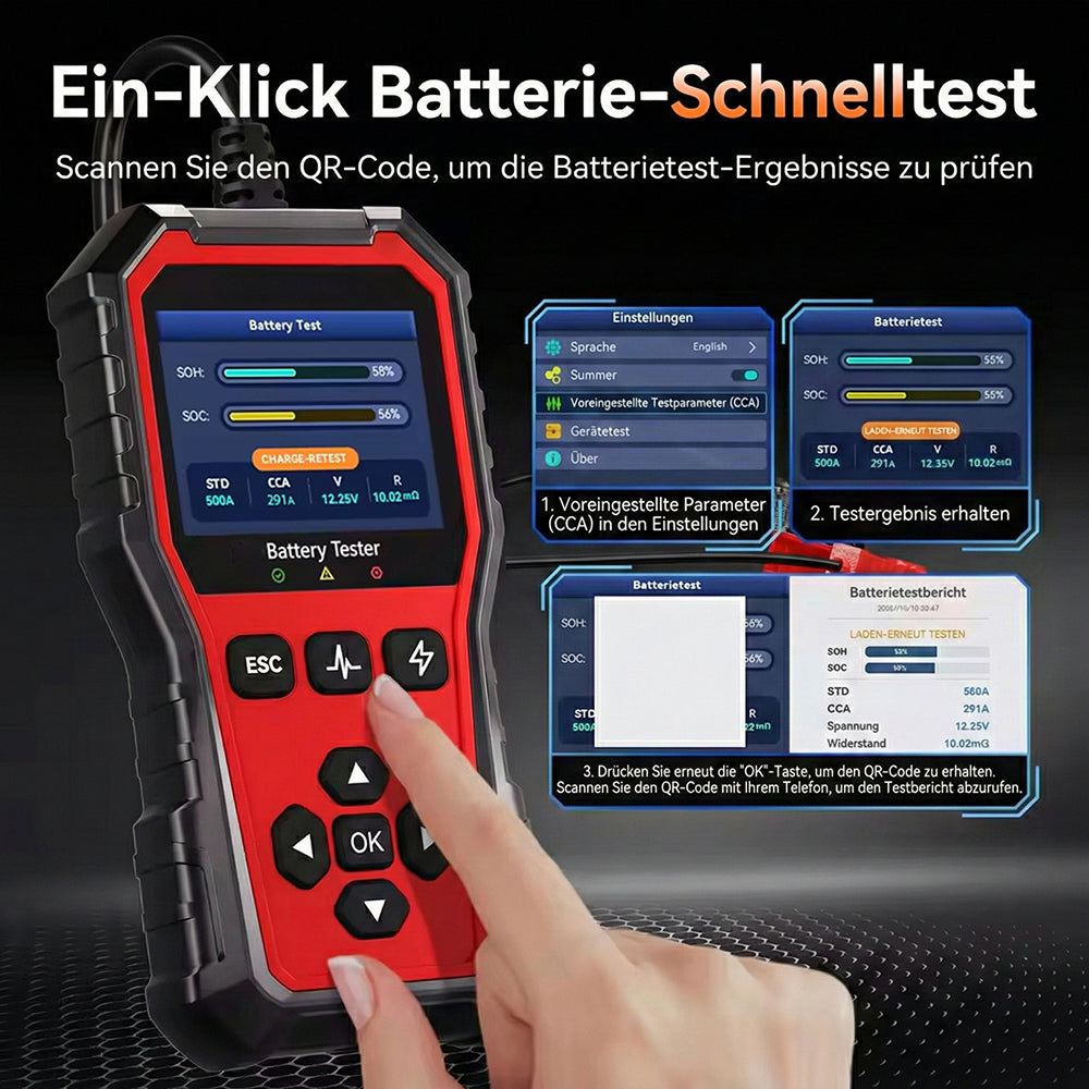 VoltDiag Auto Batterietester
