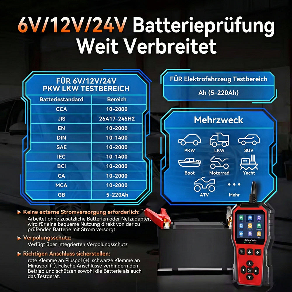 VoltDiag Auto Batterietester