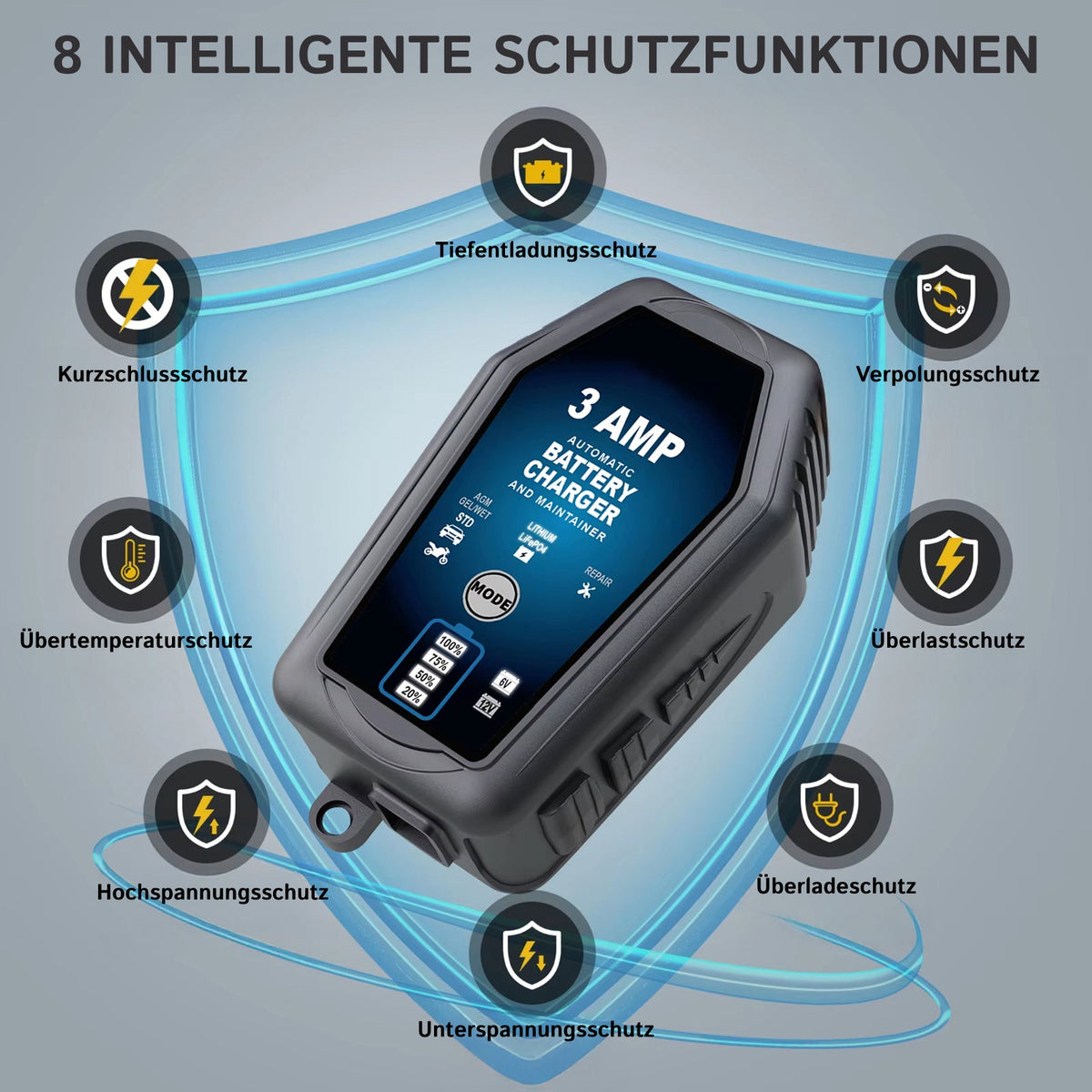 Voltebax Batterieerhaltungsgerät Auto