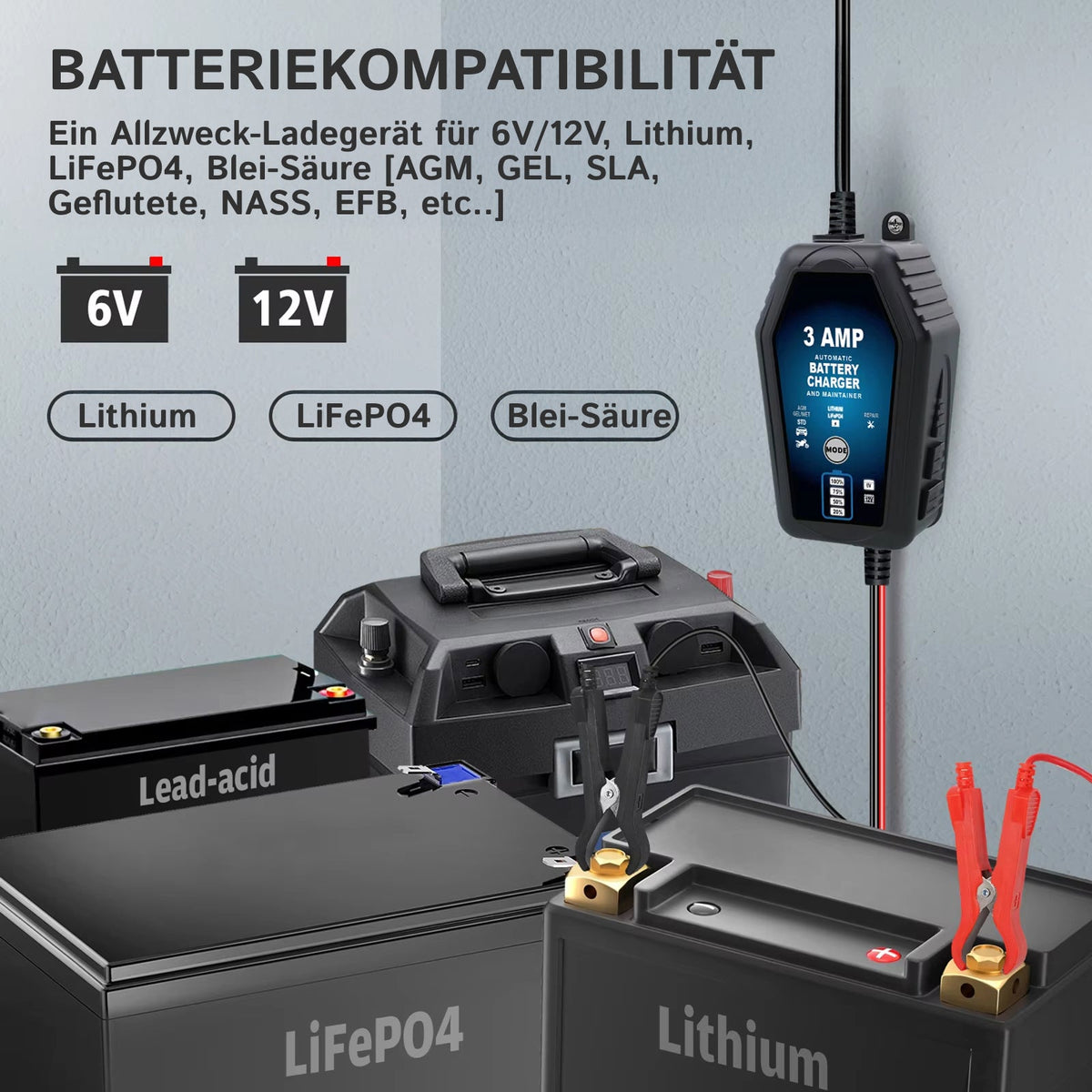 Voltebax Batterieerhaltungsgerät Auto