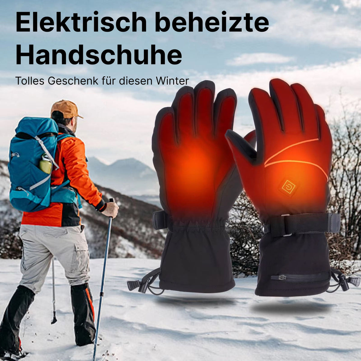 WarmMitz Beheizbare Fahrradhandschuhe
