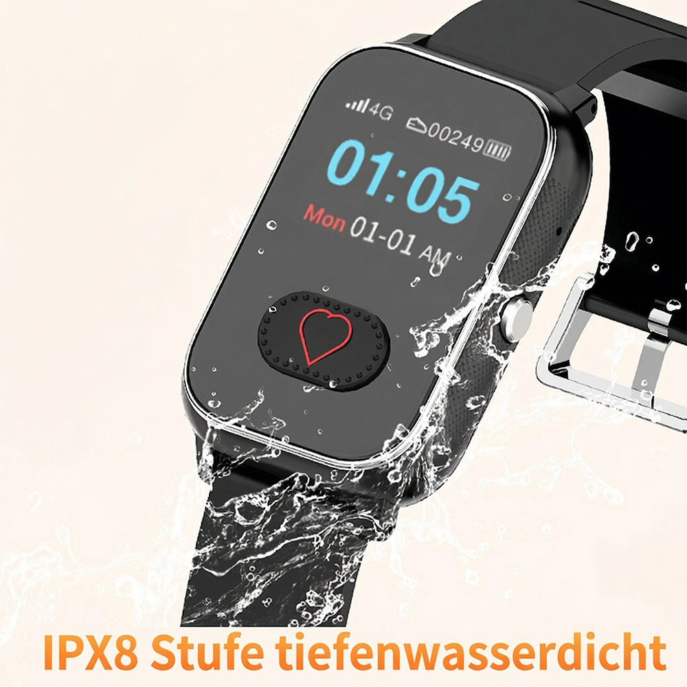 Watliqox V2 Uhren Für Senioren Mit Sturzerkennung
