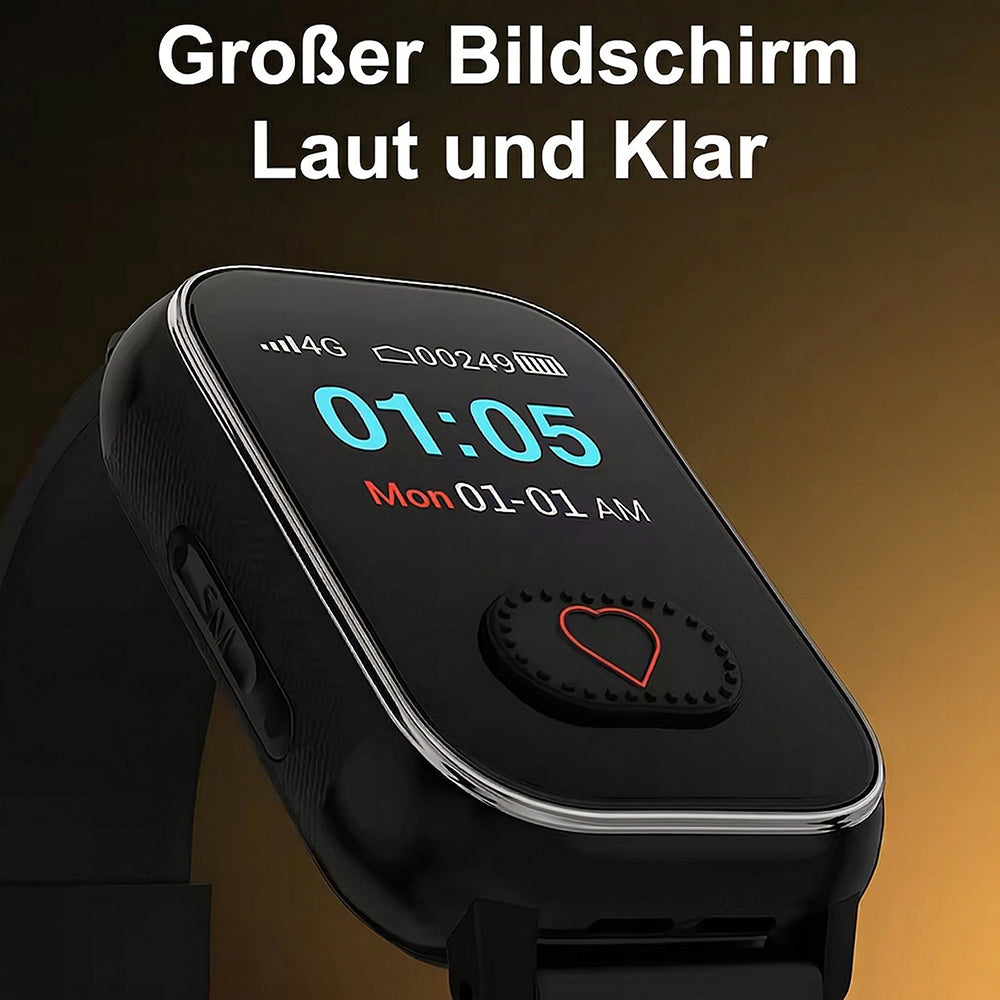 Watliqox V2 Smartwatch mit Sturzerkennung und Notruf