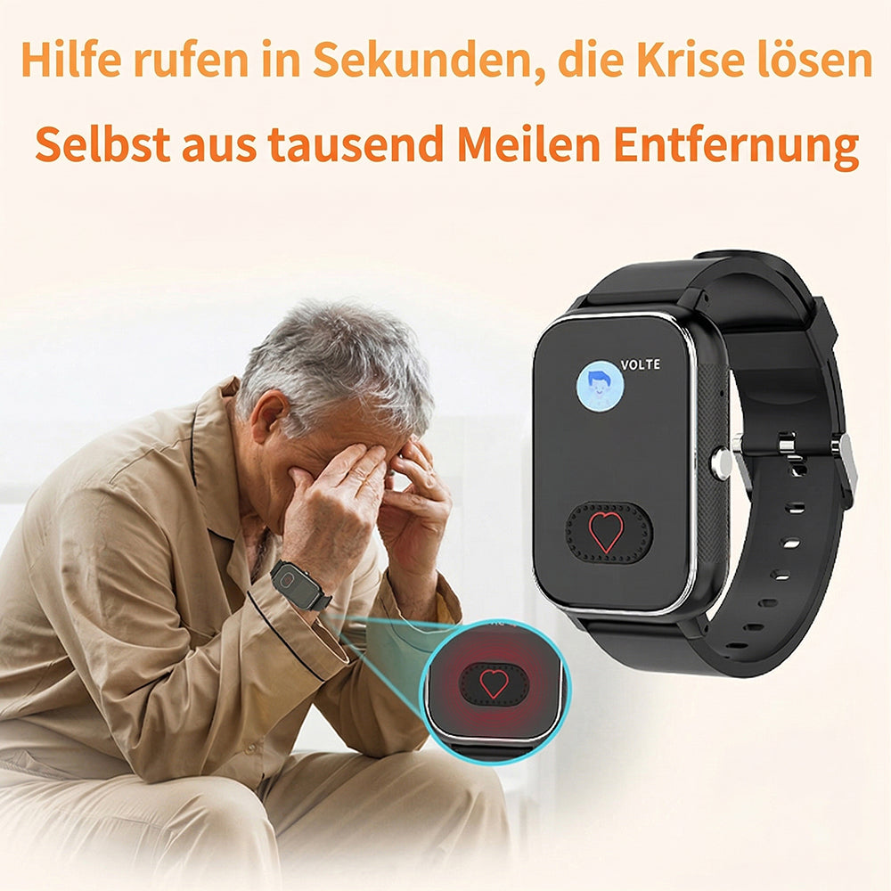 Watliqox V2 Smartwatch mit Sturzerkennung und Notruf
