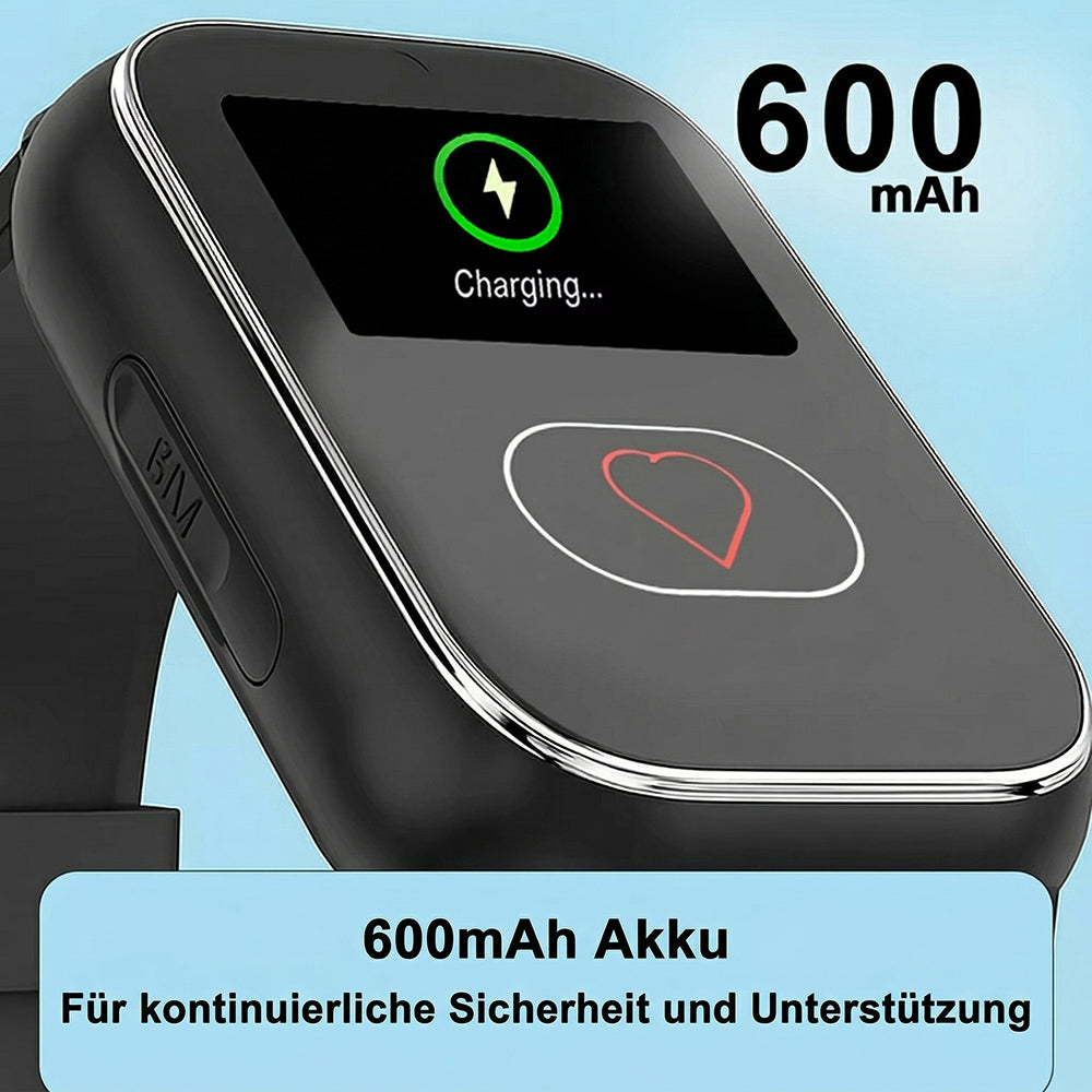 Watliqox V2 Smartwatch mit Sturzerkennung und Notruf