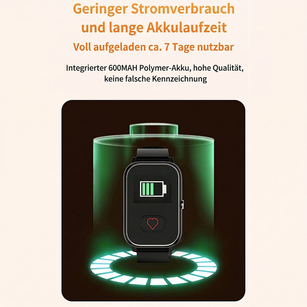 Watliqox V2 Smartwatch mit Sturzerkennung und Notruf