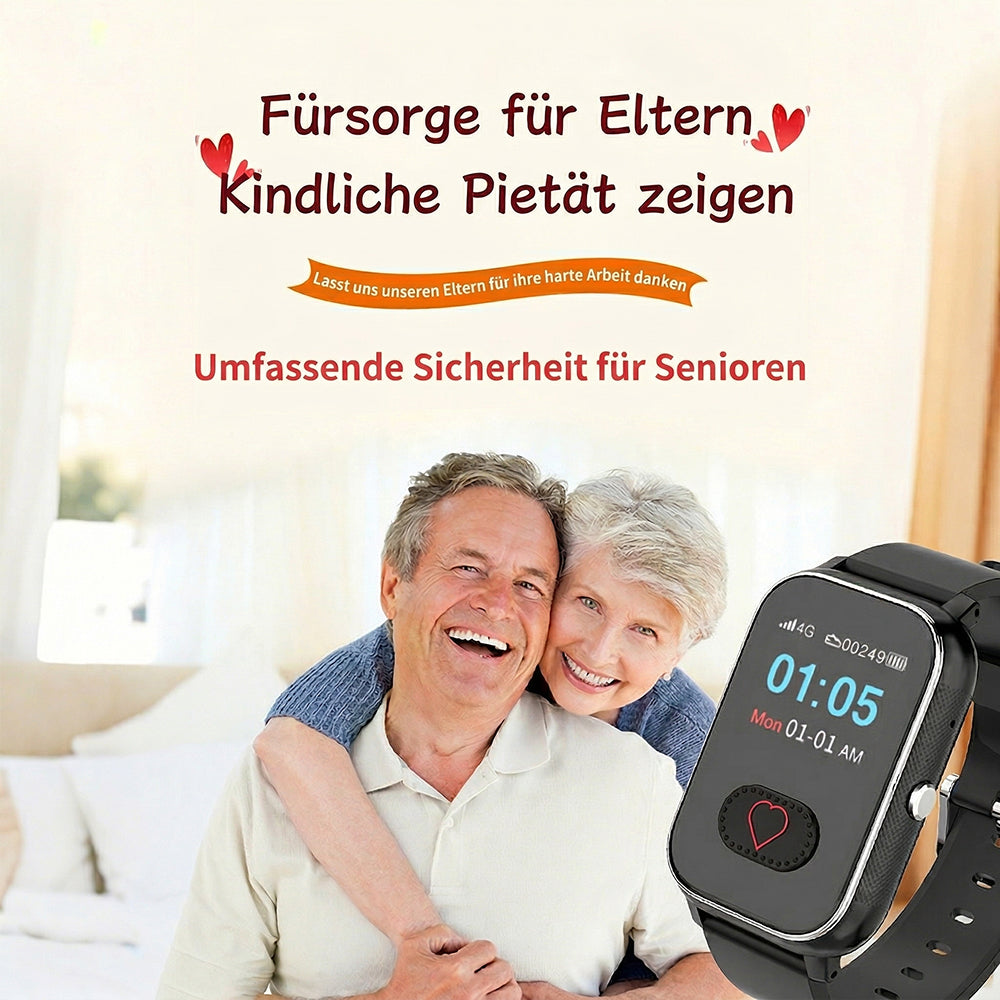 Watliqox V2 Smartwatch mit Sturzerkennung und Notruf