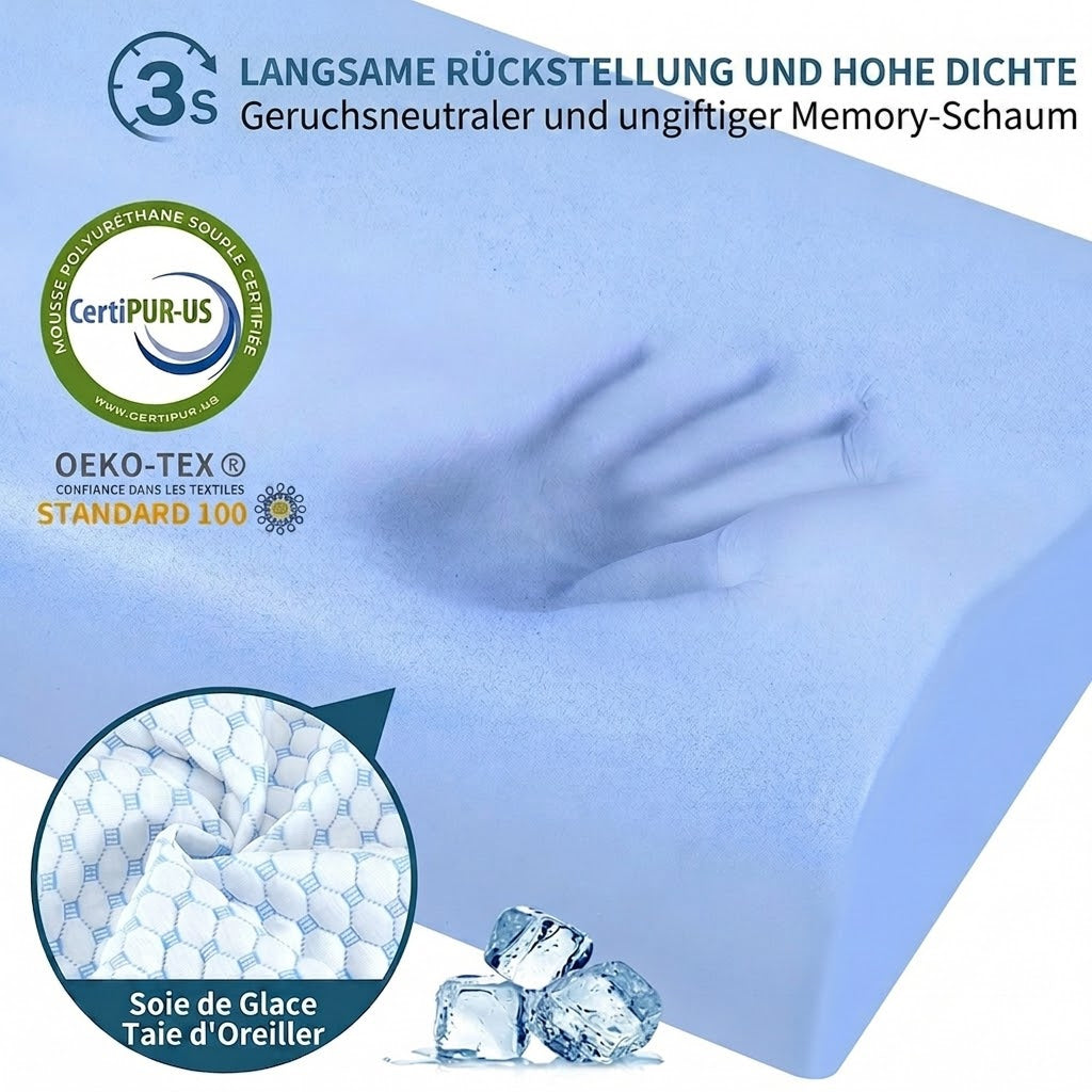 ZyCulow Kühlendes Kopfkissen